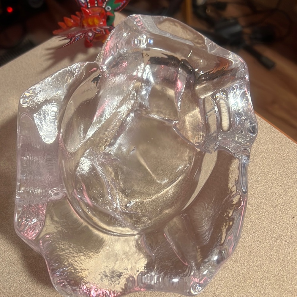 Pure quartz charging bowl.  Amazing piece of authentic truth and ancient history